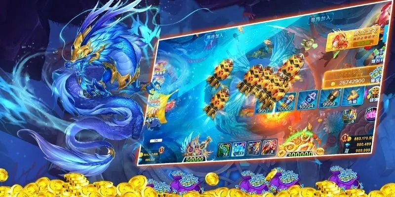 Bắn cá Rồng Vàng Rikvip – Trò chơi hấp dẫn với boss khủng, hiệu ứng mãn nhãn